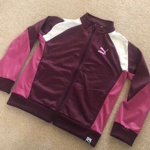 Puma track jacket girl L(12-14) NWT